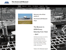 Tablet Screenshot of hovercraft-museum.org